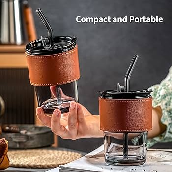*300ml Leather Juice Cup*